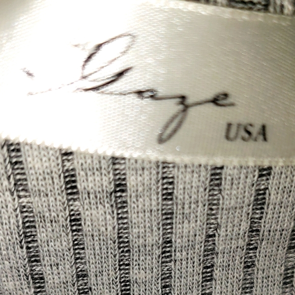 Gage Grey Tank Long Long Full Length Fitted Dress Stretchy 8 - Picture 3 of 3